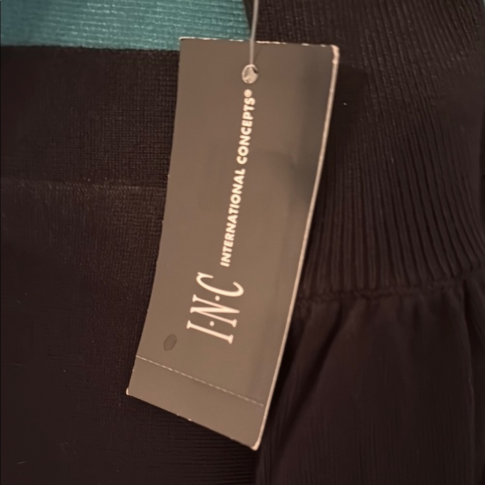 Black Boatneck Sweater with Sparkly Buttons down the Sleeve - Picture 4 of 5